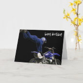 Luchtmoto-cross #3 close-up kaart (Gele Bloem)