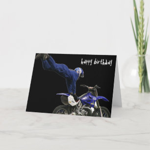 Luchtmoto-cross #3 close-up kaart