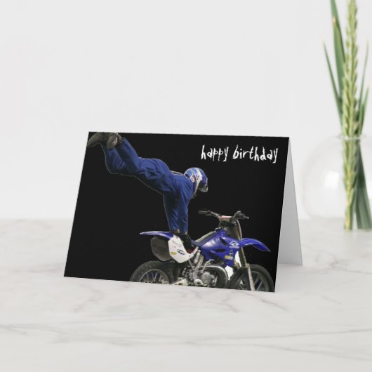 Luchtmoto-cross #3 close-up kaart (Voorkant)