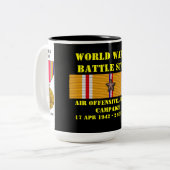 Luchtoffensief, Japan Campagne Tweekleurige Koffiemok (Voorkant links)