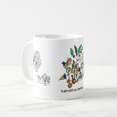 luchtontwerpen koffiemok (Voorkant links)