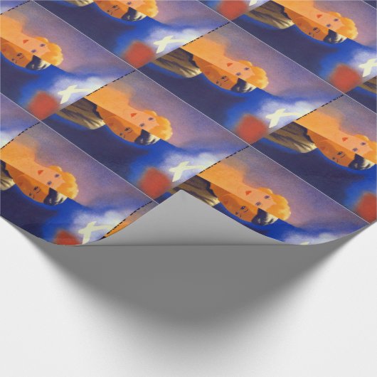 Luchtoriënterend Cadeaupapier (Hoek)