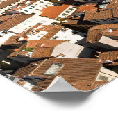 Luchtpanorama van Florence - Toscane, Italië Poster (Hoek)
