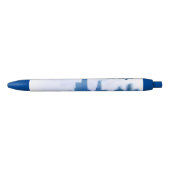 Luchtpenseel Chicago Skyscrapers Zwarte Inkt Pen (Voorkant)