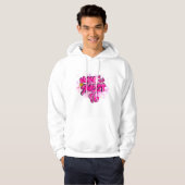 Luchtpenseel en graffiti mama van de zoete 16 Hood Hoodie (Voorkant volledig)