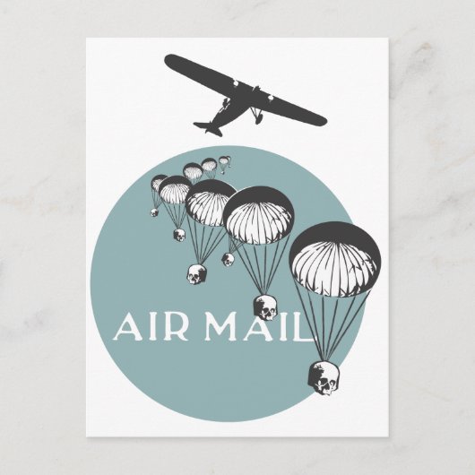 Luchtpost Briefkaart (Voorkant)