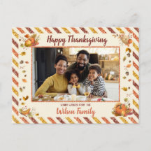 Luchtpost Glitter Pompoen Foto Thanksgiving