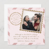 Luchtpost huwelijksaankondiging (Voorkant / Achterkant)