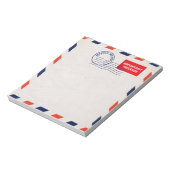 luchtpost kantoor memo notitieblok (Linkerzijde)