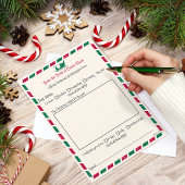 luchtpost kerstbrief aan de kerstman