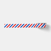 Luchtpost Streeppatroon Satijnen Lint (Voorkant)