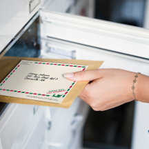 luchtpost vanaf Kerstmis