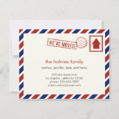 Luchtpost verhuisbericht aankondiging (Voorkant)