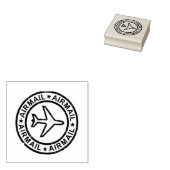 Luchtpost Vliegtuig Zegel Rubberstempel (Gestempeld)