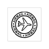 Luchtpost Vliegtuig Zegel Rubberstempel (Afrduk)