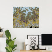 Luchtposter met heide poster (Thuiskantoor)