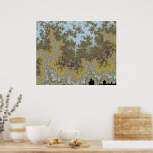 Luchtposter met heide poster (Keuken)