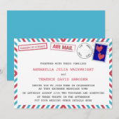 Luchtpostweddenschap in Hongarije Kaart (Voorkant / Achterkant)