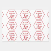 luchtpostzegels inpakpapier vellen (Voorkant 2)