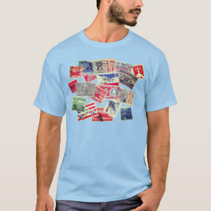 luchtpostzegels Unisex T-Shirt