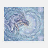 Luchtpriesteres Fleece Deken (Voorkant (Horizontaal))