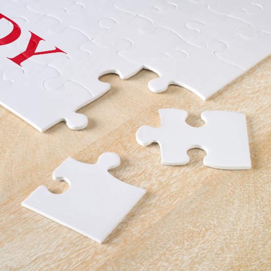 Luchtpuzzel met persoonlijke naam. legpuzzel (Zijkant)