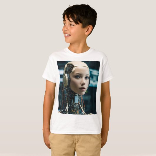 luchtrobot t-shirt (Voorkant volledig)