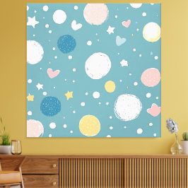  luchtruim canvas afdruk