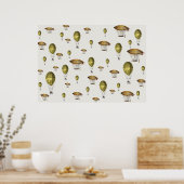 luchtschepen poster (Keuken)