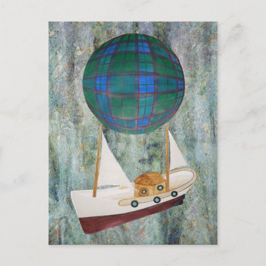 Luchtschip Ferguson Briefkaart (Voorkant)