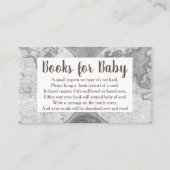  Luchtschip & Grijze Wereldkaart Boek Aanvraag Informatiekaartje (Voorkant)