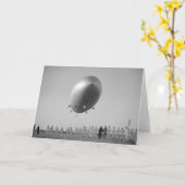 Luchtschip Hindenburg Zeppelin landt bij Lakehurst Kaart (Gele Bloem)
