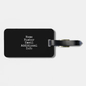 Luchtschip I Bagagelabel (Achterkant horizontaal)