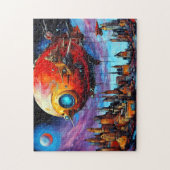 Luchtschip I Legpuzzel (Verticaal)