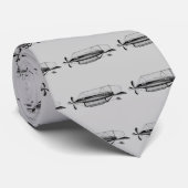 luchtschip met stuurbare grenswaarde stropdas (Opgerold)