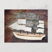 Luchtschip Rabbie Burns Briefkaart (Voorkant)