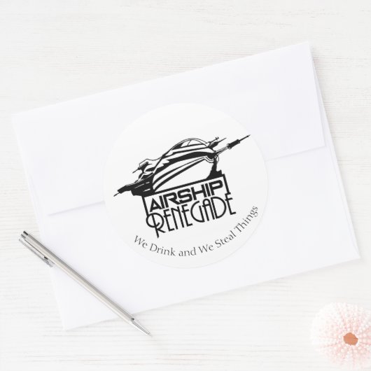 Luchtschip Renegade Stickers (Envelop)
