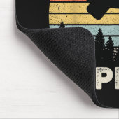 luchtschip Retro Zeppelin Shirt Muismat (Hoek)