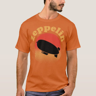 luchtschip Retro Zeppelin t-shirt Diriable Airshi