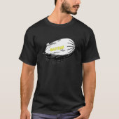 Luchtschip Zeppelin Vlucht Badyear Blimp T-shirt (Voorkant)