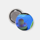 Luchtsleuteltafel en -mallet met neonverlichting magneet (Voorkant / Achterkant)