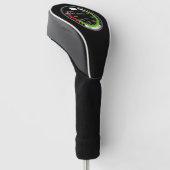 Luchtsnelheid Piloot Luchtvaart Geek Golfheadcover (Schuin)