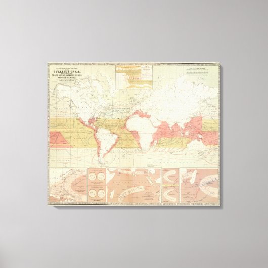 Luchtstromen Canvas Afdruk (Voorkant)