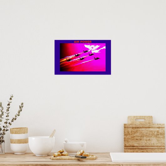 Luchtstroom Poster (Keuken)