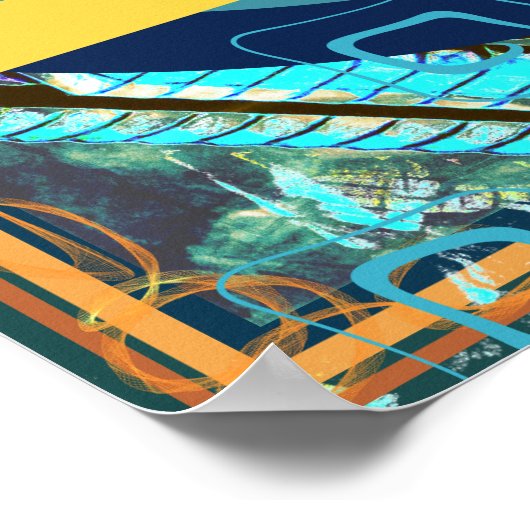 Luchtsymbool voor Windows Guide mij Poster (Hoek)