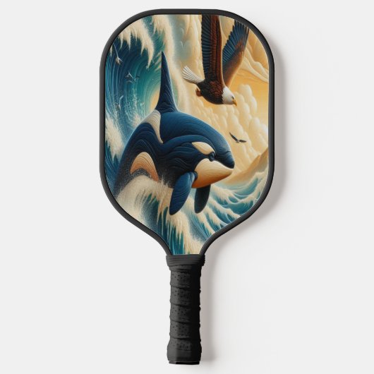 Luchtsymfonie Pickleball Paddle (Achterkant)