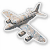 "Luchtsymfonie" Sticker (Voorkant)