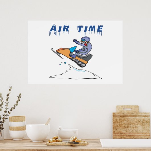 Luchttijd 2 poster (Keuken)