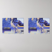 Luchttijd - Skateboarder Muurkunst Sets (Voorkant)