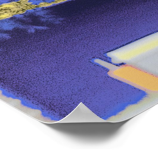 Luchttijd - Skateboarder Poster (Hoek)